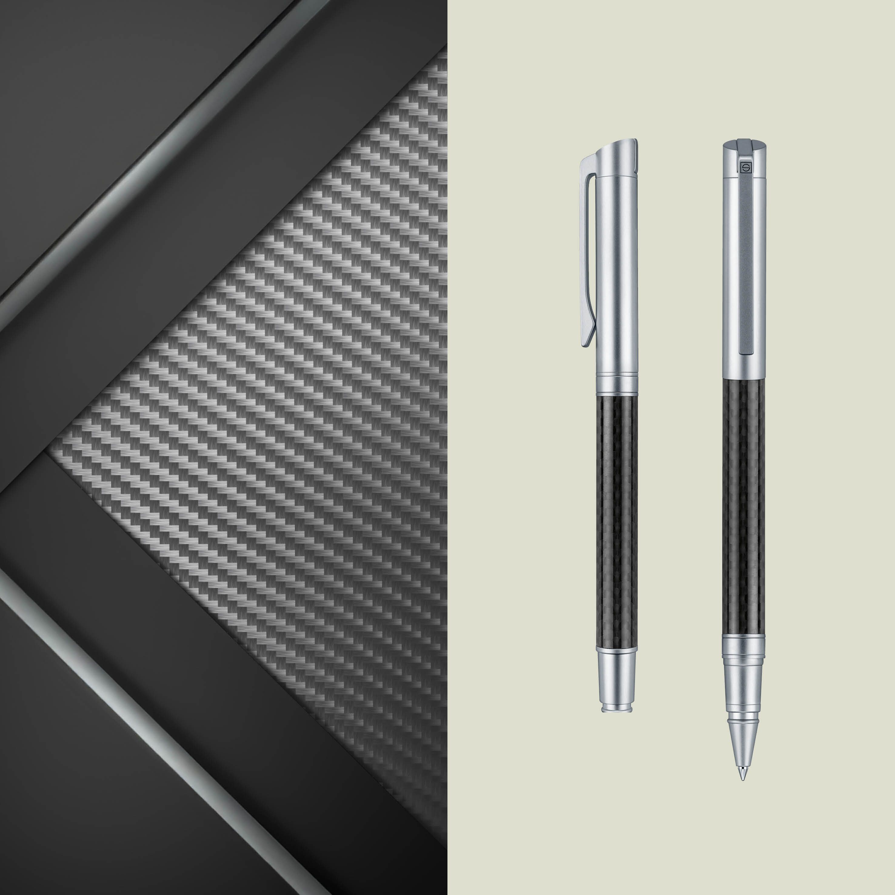 Carbon Line Rollerball - silber-891