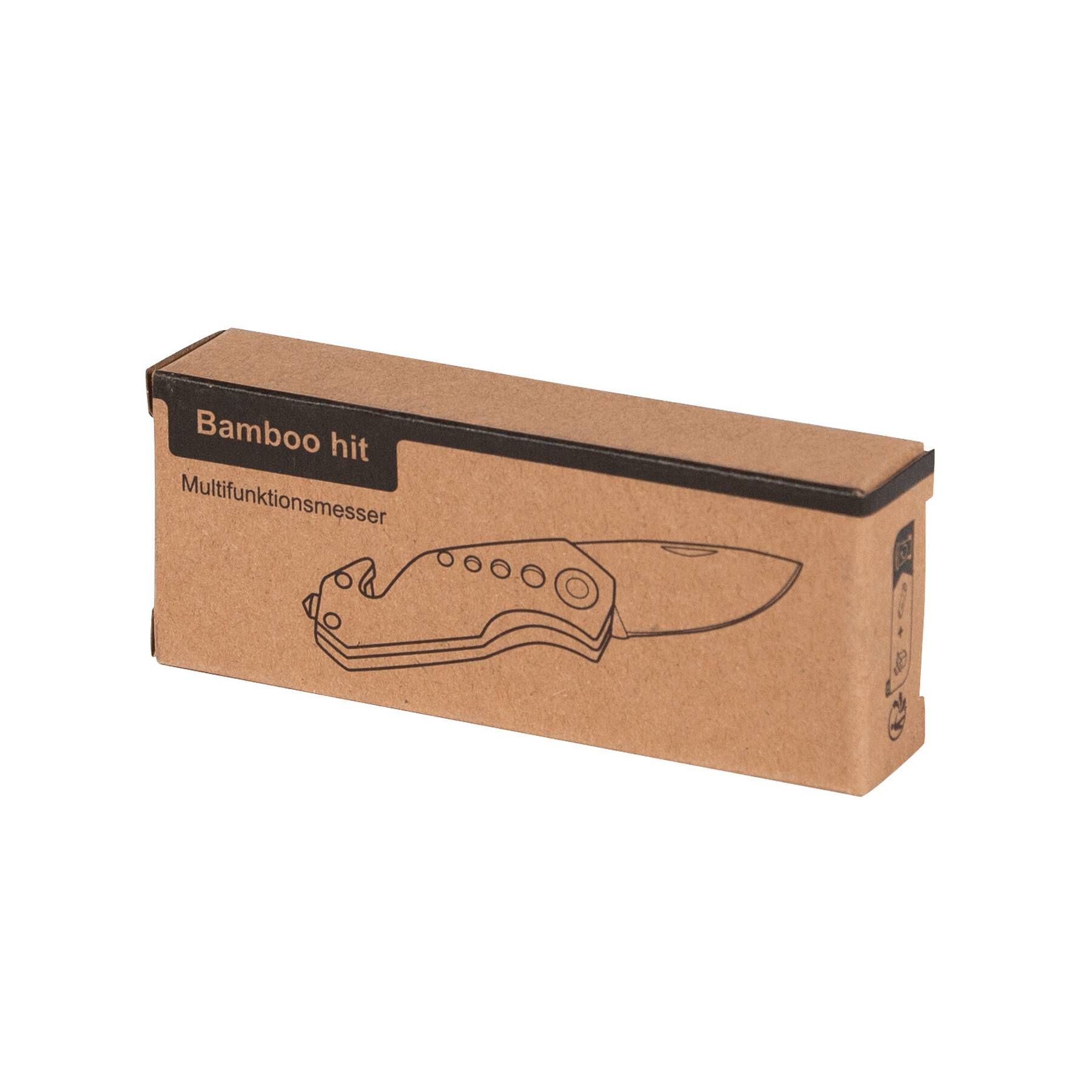 Taschenmesser BAMBOO HIT - braun-11