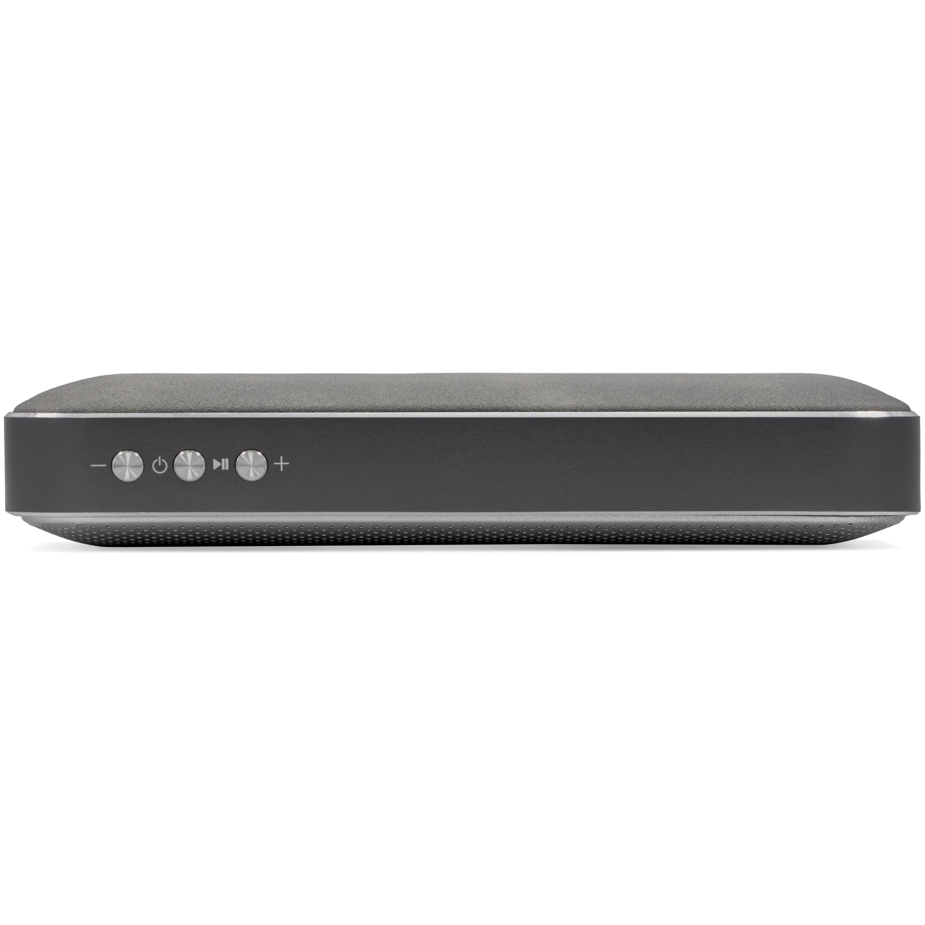 BrandCharger Nano Charge kabelloser Lautsprecher - schwarz - silber-852