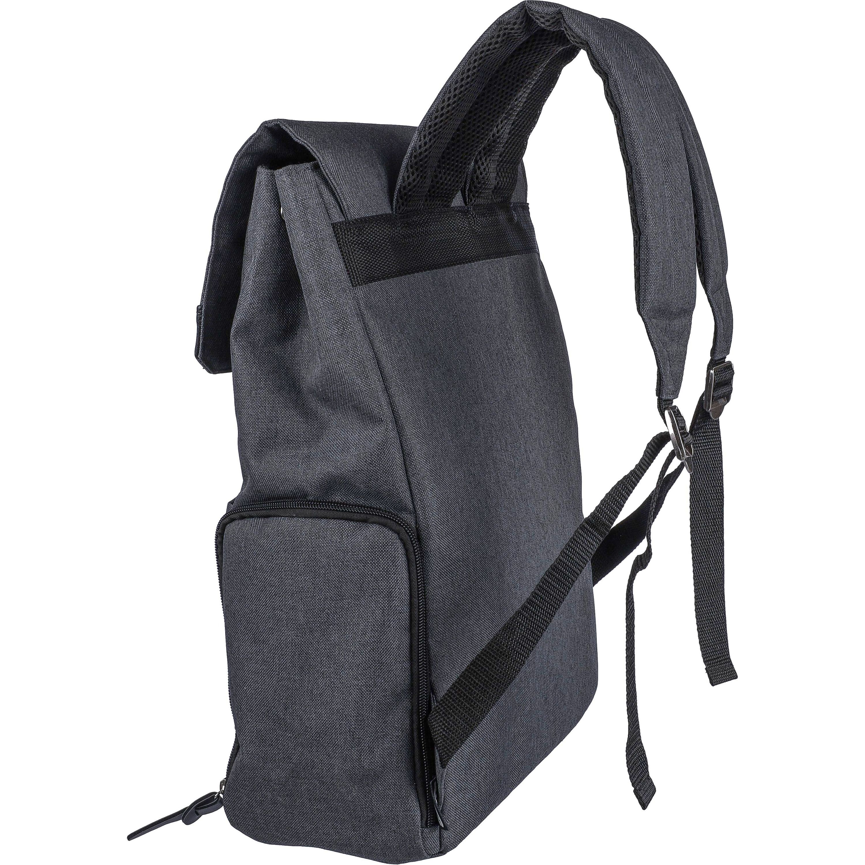 15 Zoll Laptop-Rucksack aus 600D Polyester-Gewebe Dennis - schwarz-599