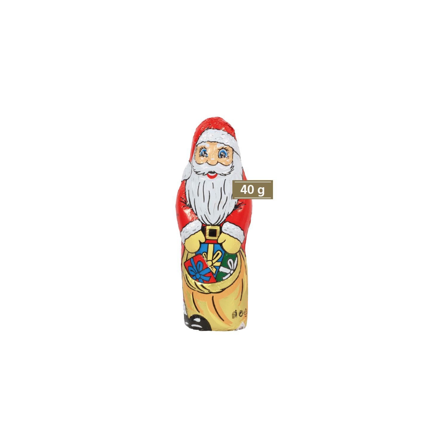 Weihnachtsmann von Klett, 40g-634