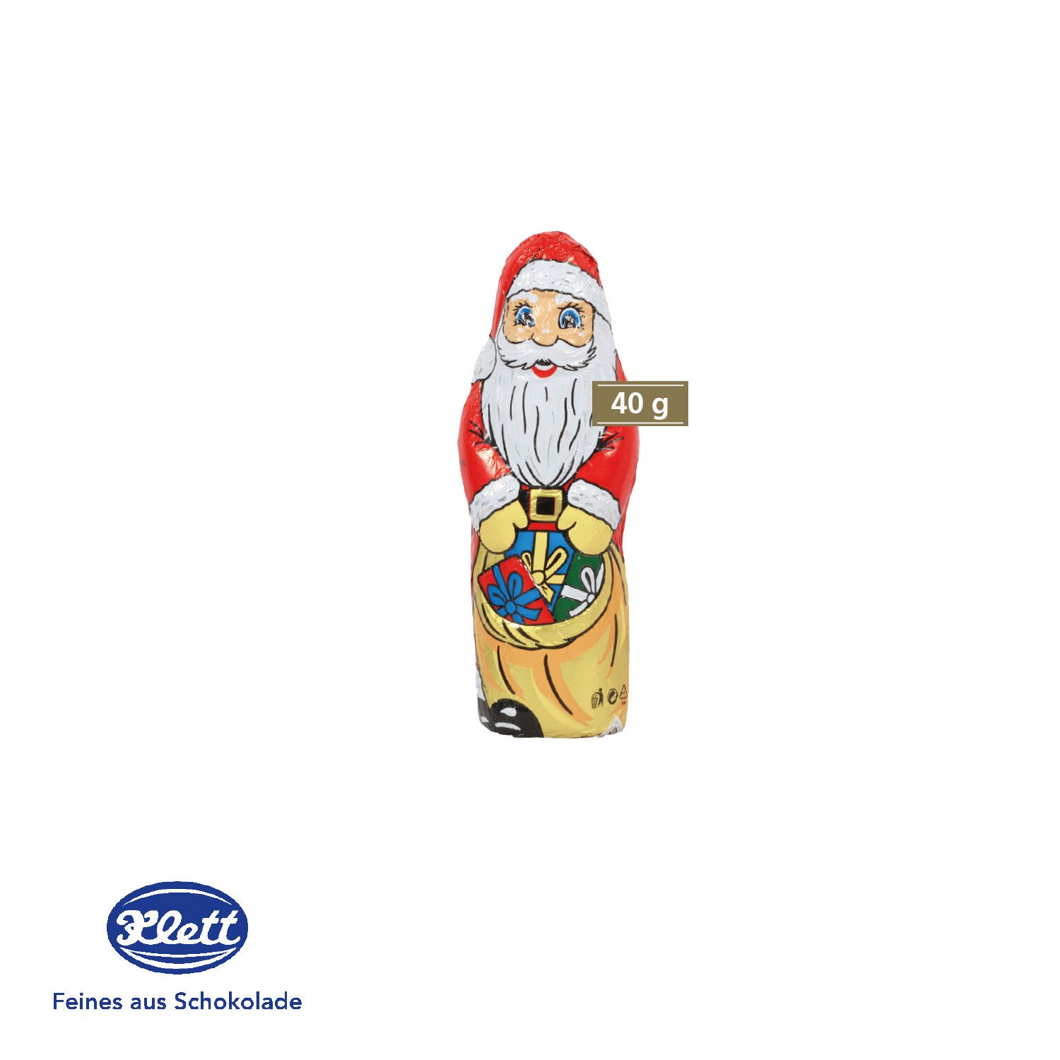 Weihnachtsmann von Klett, 40g-634