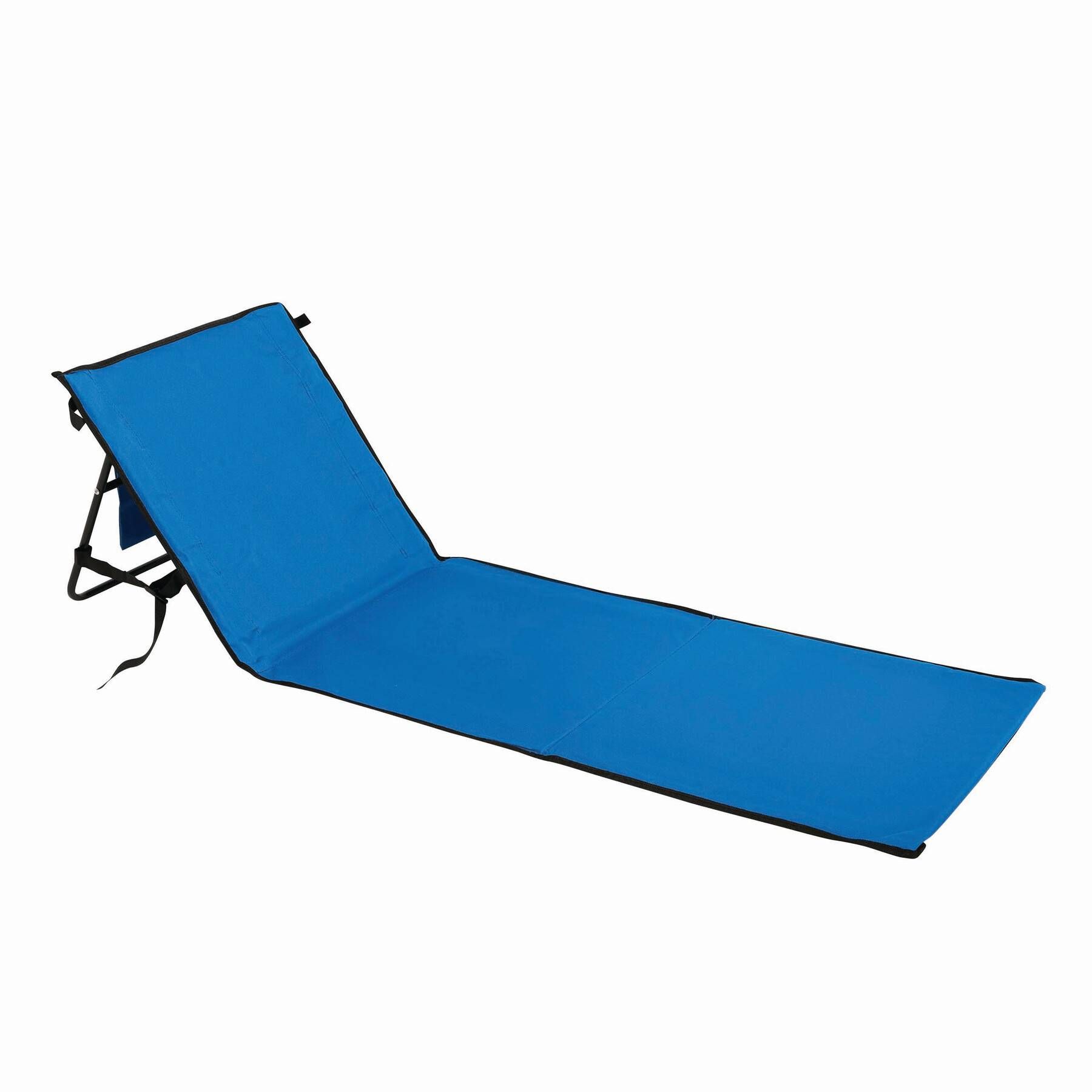 Faltbare Strandmatte SUNNY BEACH - blau-396