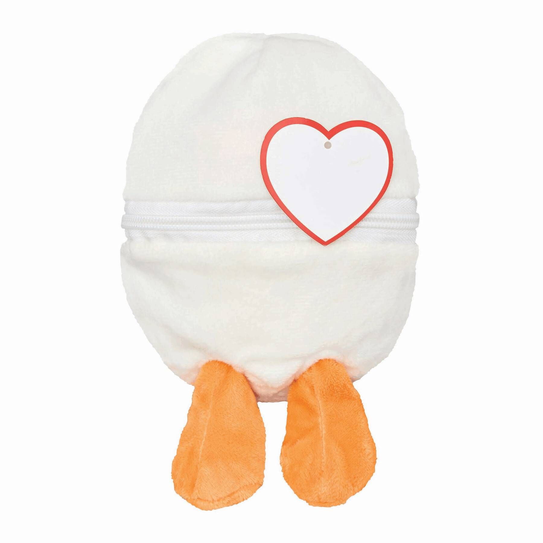 Plüsch-Ente LENI - gelb - orange - weiß-256