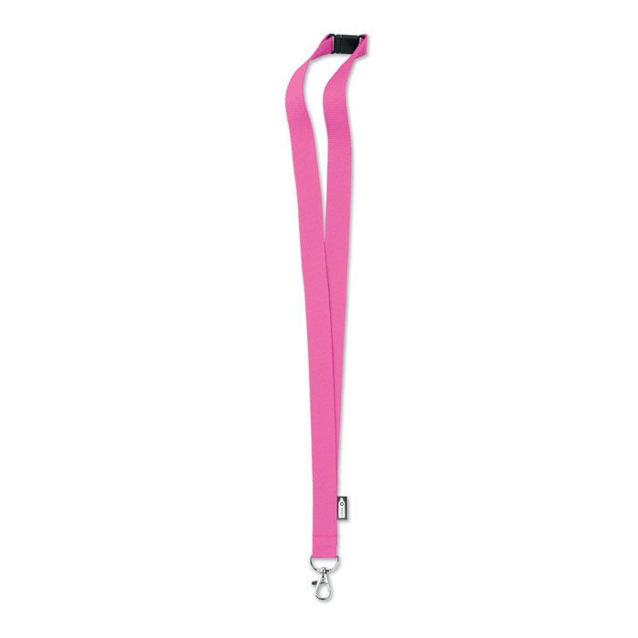 Lanyard RPET 20mm LANY RPET - fuchsie-999