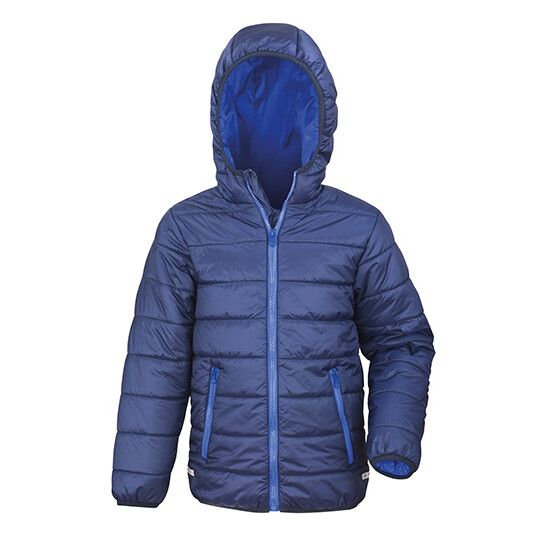 Junior Soft Padded Jacket - navy - royal-133