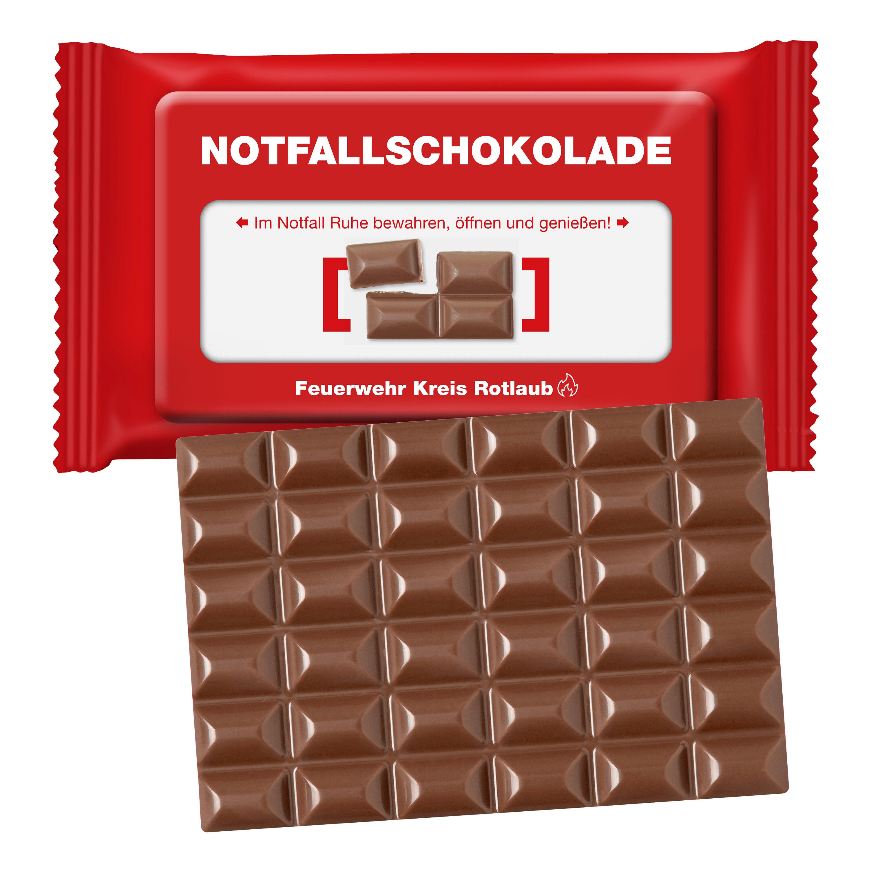 Schoko-Tafel XL in konventionellem Flowpack-160