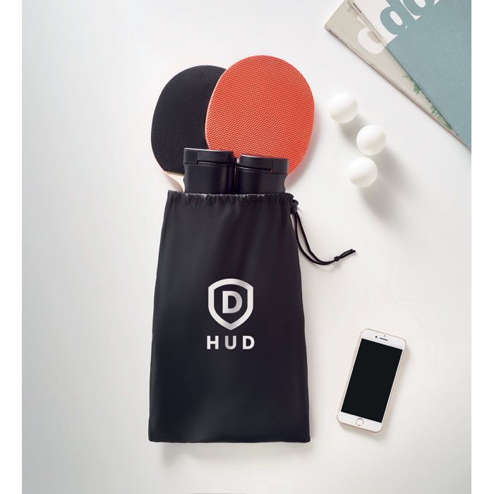 Tischtennis-Set PING PONG - schwarz-345