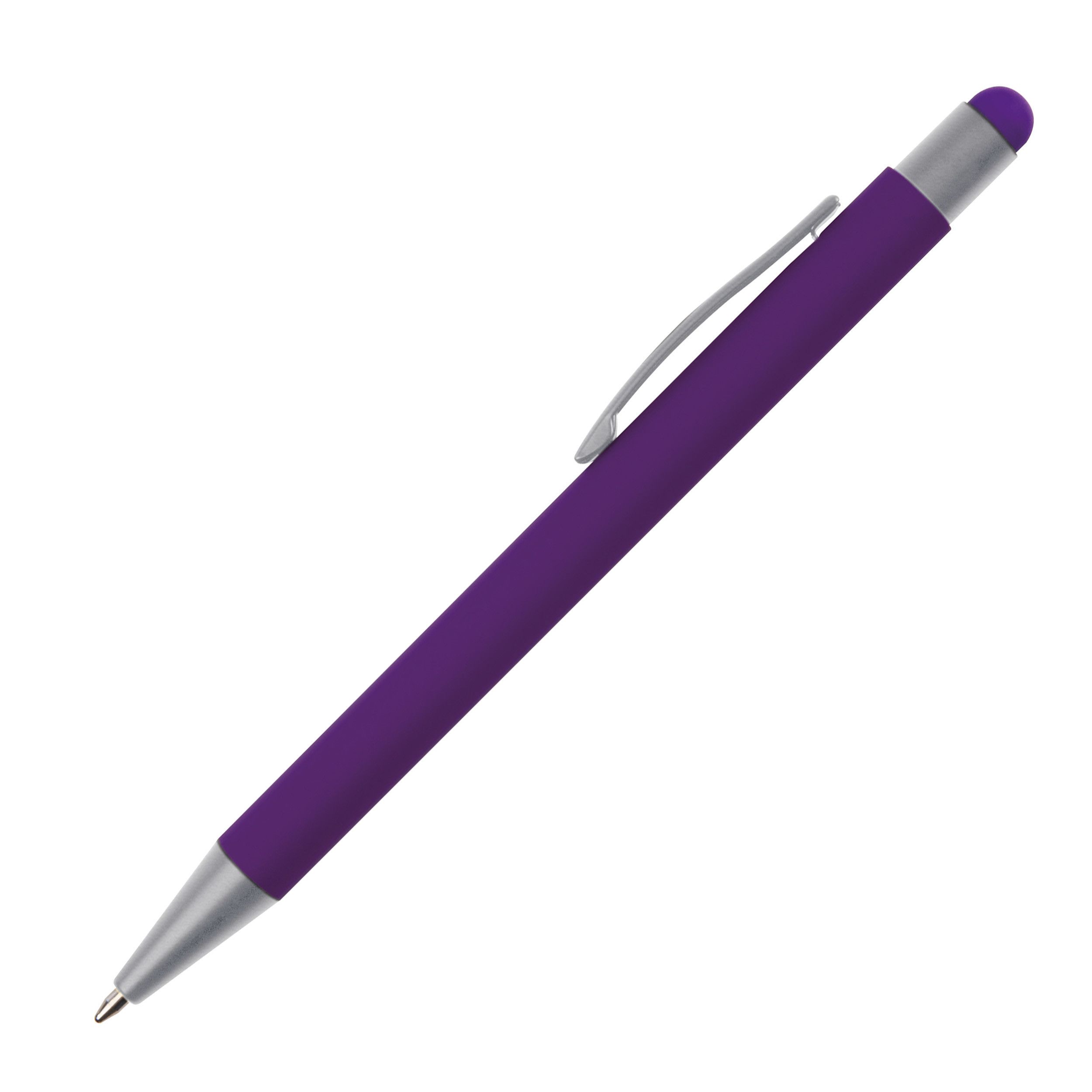 Metall Kugelschreiber mit Touch-Pen Salt Lake City - lila-266
