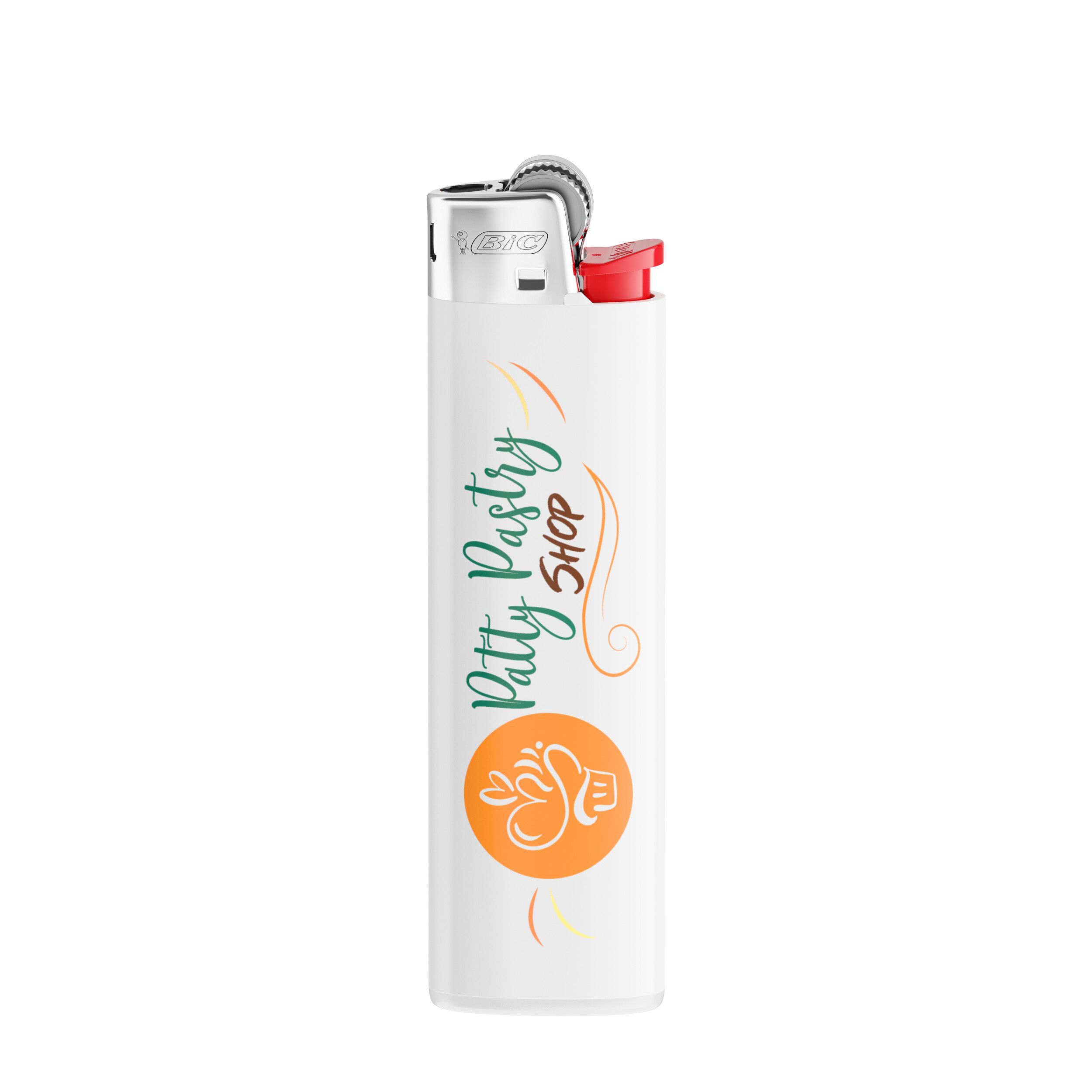 BIC® J23 Feuerzeug - opak weiß-25
