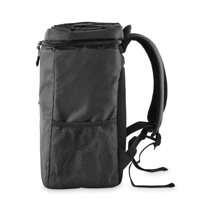 Kühlrucksack 600D RPET MAFRIO - schwarz-935