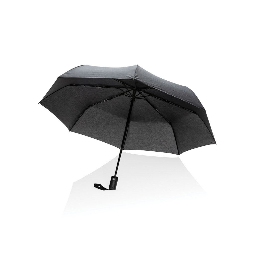 21" Impact AWARE™ RPET 190T Mini-Schirm automatic open/close - schwarz-65