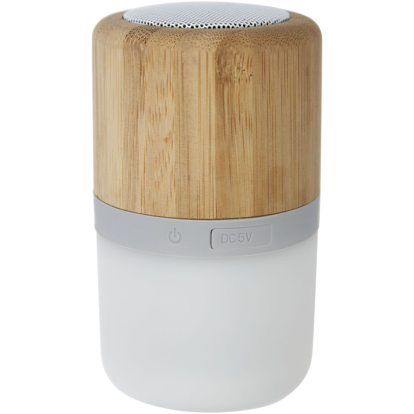 Aurea Bluetooth Lautsprecher aus Bambus mit Licht  - natur-393