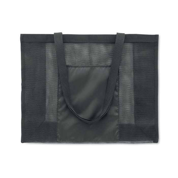 RPET-Mesh-Einkaufstasche LIMP - schwarz-57