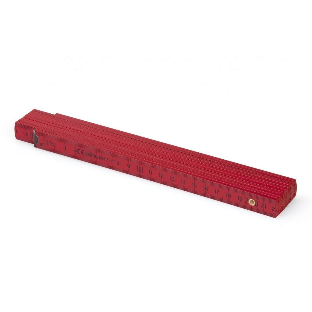 BLOCK 52 Holz Zollstock - 2m - kastanie-267