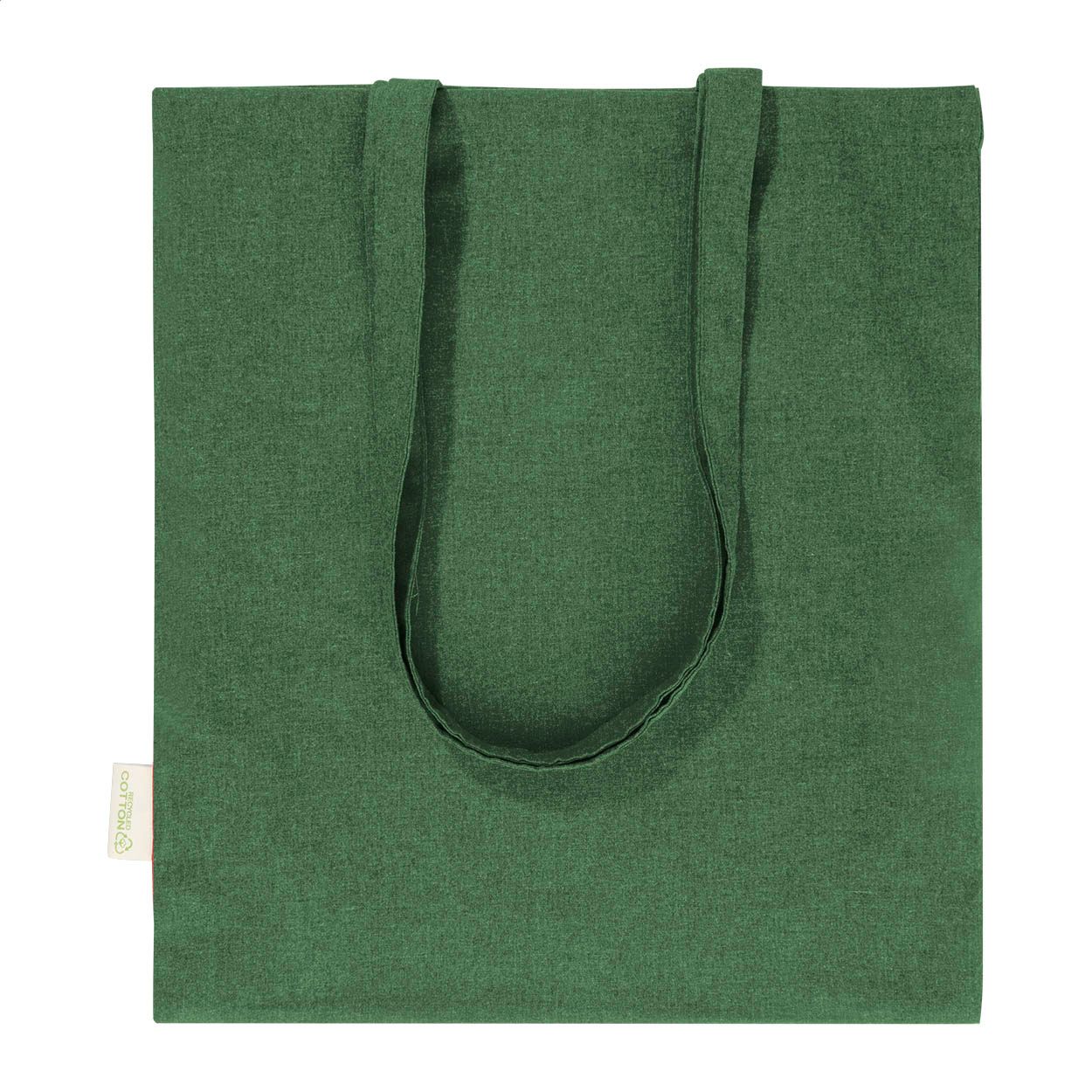 Totepex Hue Einkaufstasche aus recycelter Baumwolle - grün-649