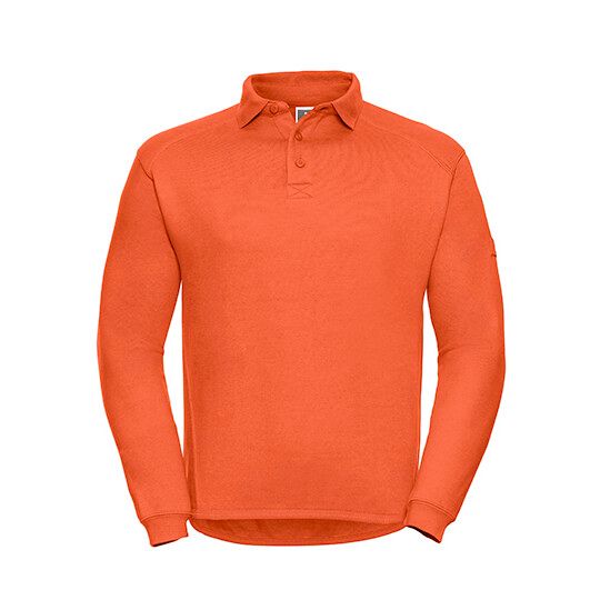Heavy Duty Workwear Collar Sweatshirt für Herren - orange - M-599