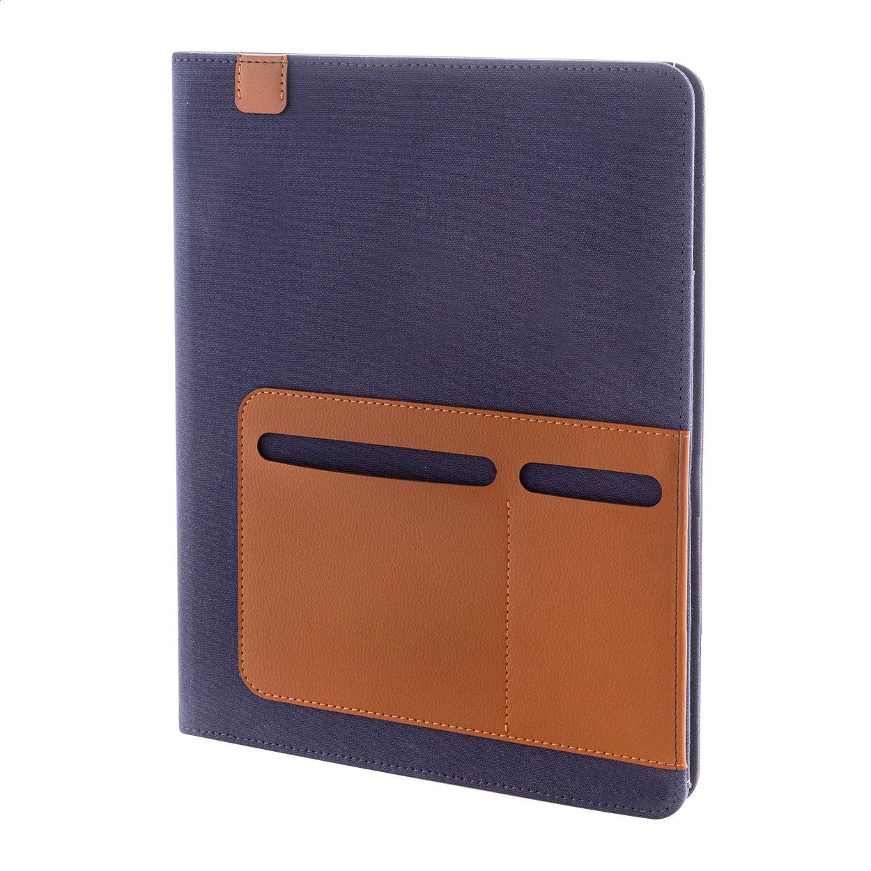 Capudo A4 Dokumentenmappe aus recyceltem Cavas - blau-162