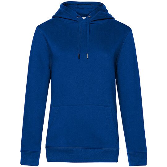 QUEEN Hooded Sweat_° für Damen - royal - L-316