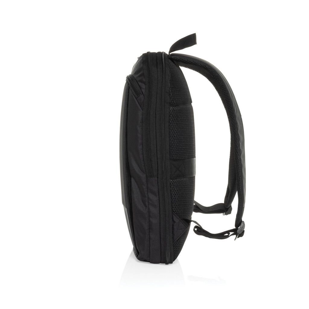 Flexpack Aware™ Expandable Slim RPET 15,6" Laptop-Rucksack - schwarz-5