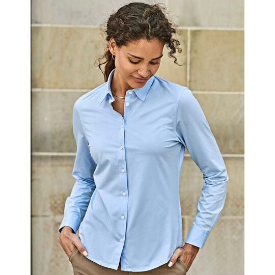 Women´s Active Stretch Shirt - light blue-999