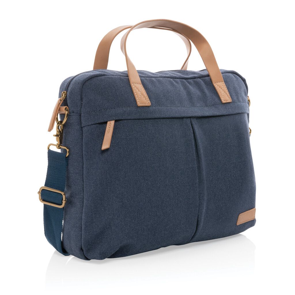 Impact AWARE™ 16 oz. rCanvas Laptop-Tasche - blau-694