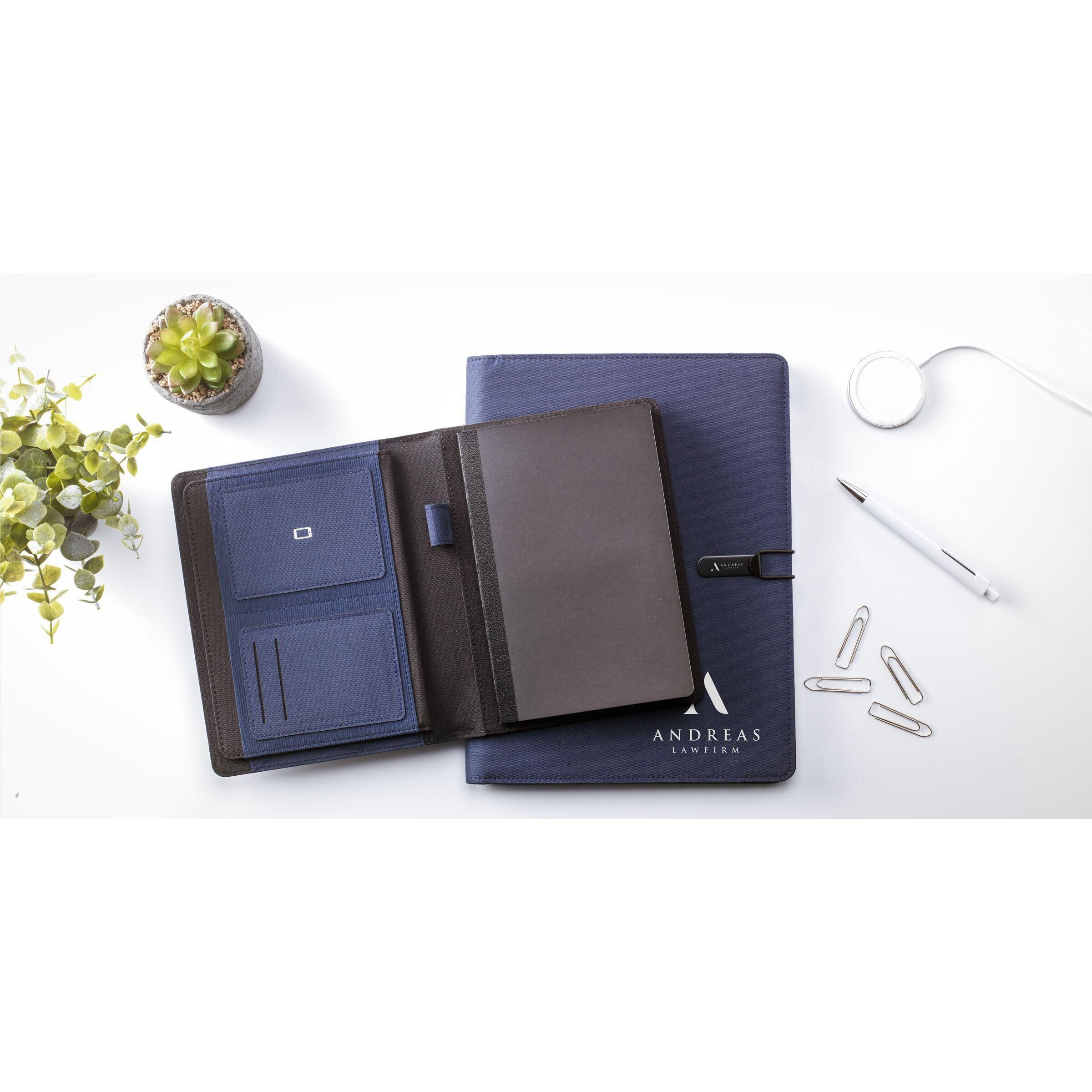 Quest Portfolio RCS RPET A4 Dokumentenmappe - blau-784