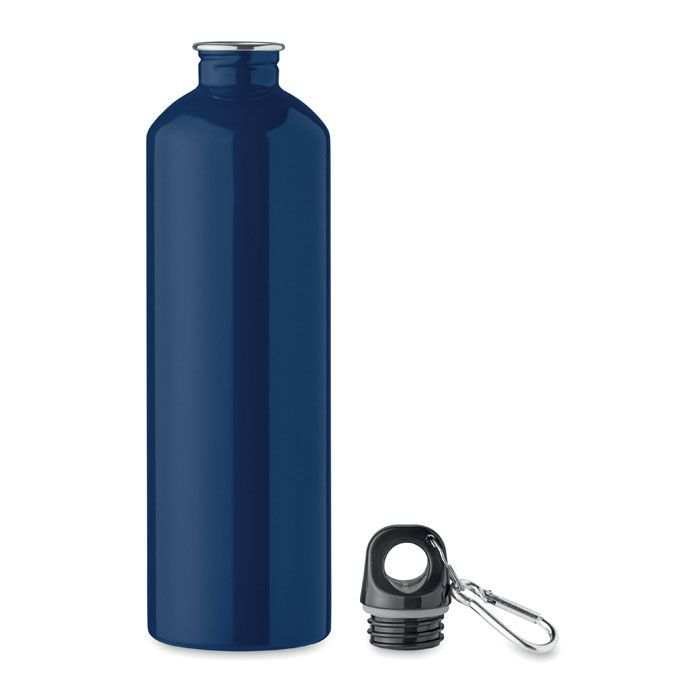 Trinkflasche recycelter 750 ml REBIG MOSS - marineblau-859