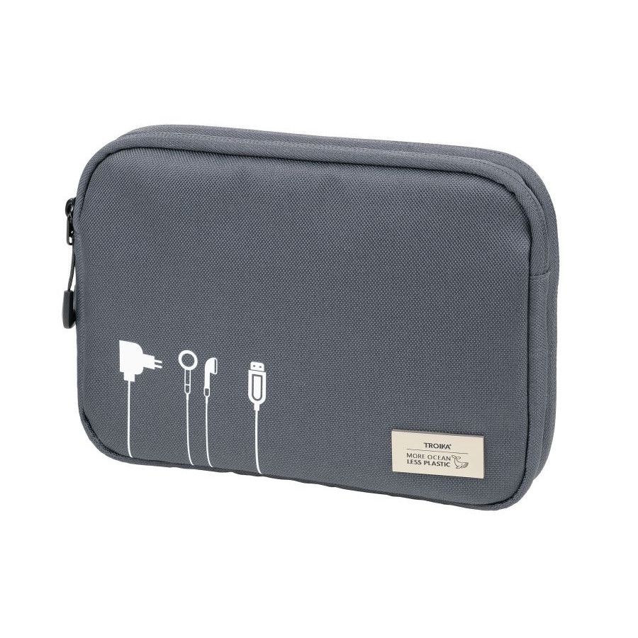 Kabeltasche BLUE CYCLE TECH POUCH 2 - dunkelgrau-996
