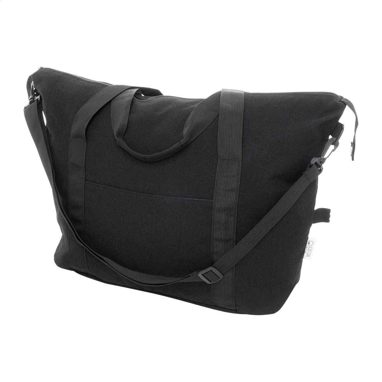 Rebyss Travel Recycelten Canvas Reisetasche - schwarz-871