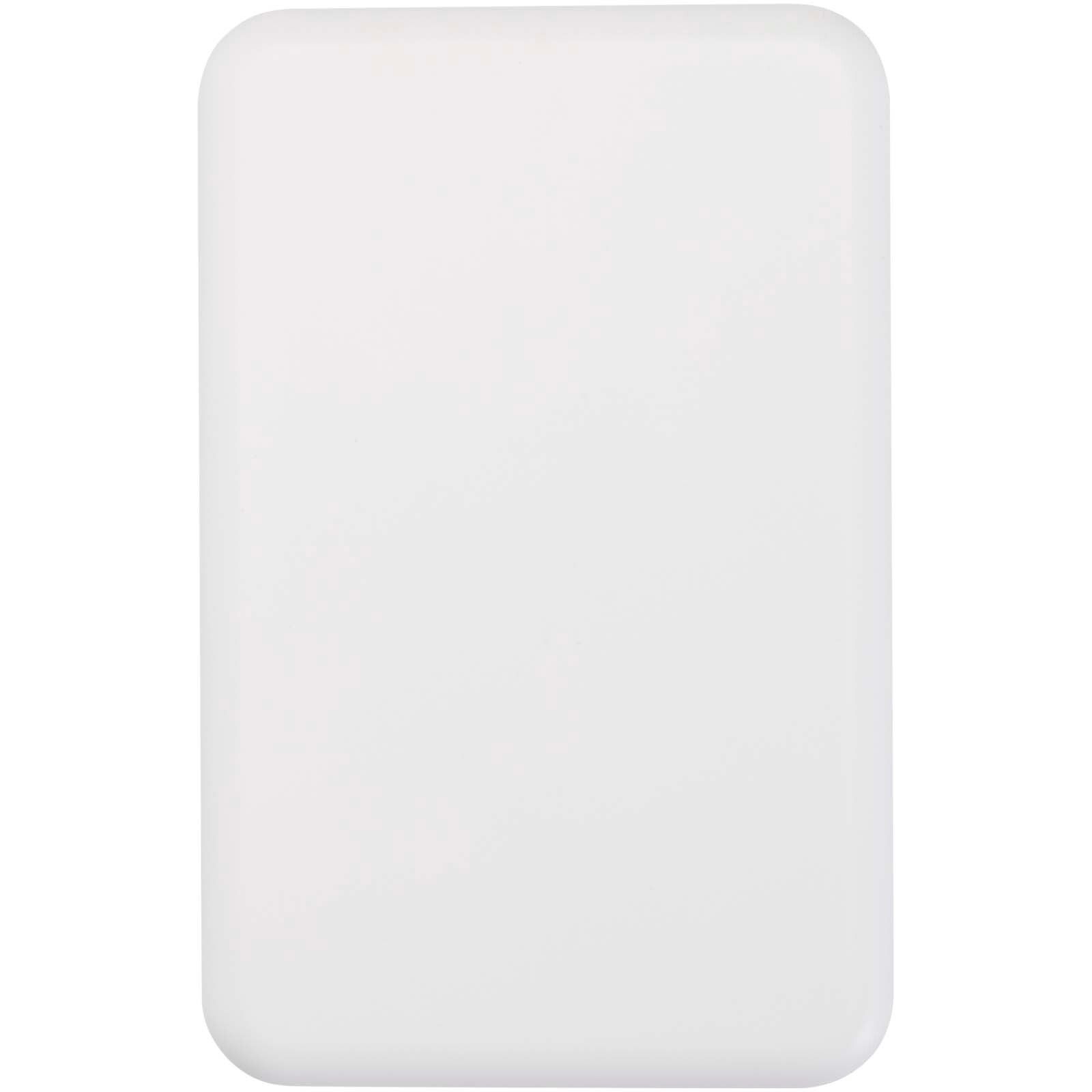 Acrab 15 W 10.000 mAh magnetische kabellose Powerbank mit 20 W PD aus recyceltem Kunststoff - weiss-945