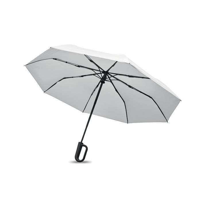 Windproof Regenschirm 21" UMKRAB - weiß-793
