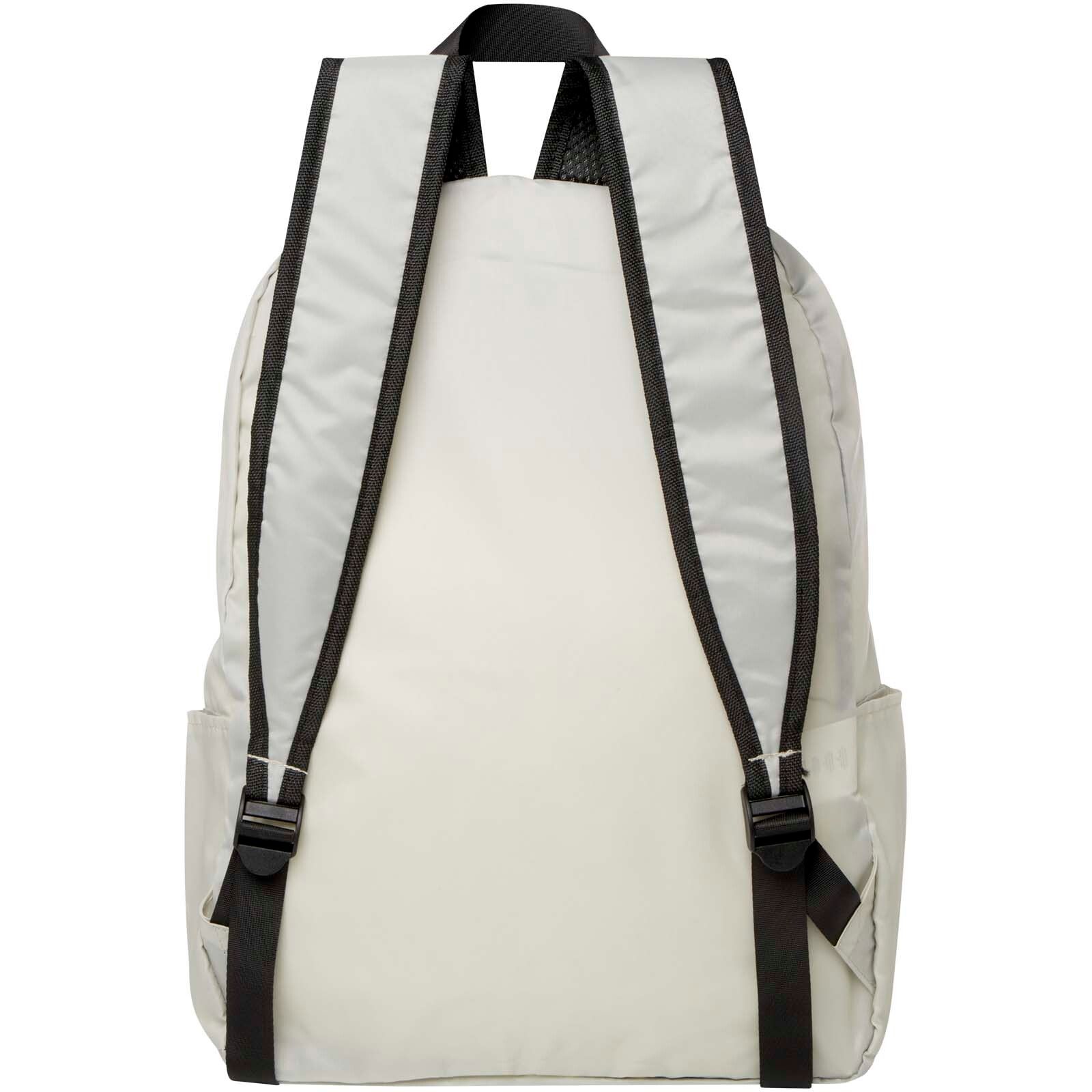 EcoFold faltbarer RPET Rucksack 15 L - sandstone-828
