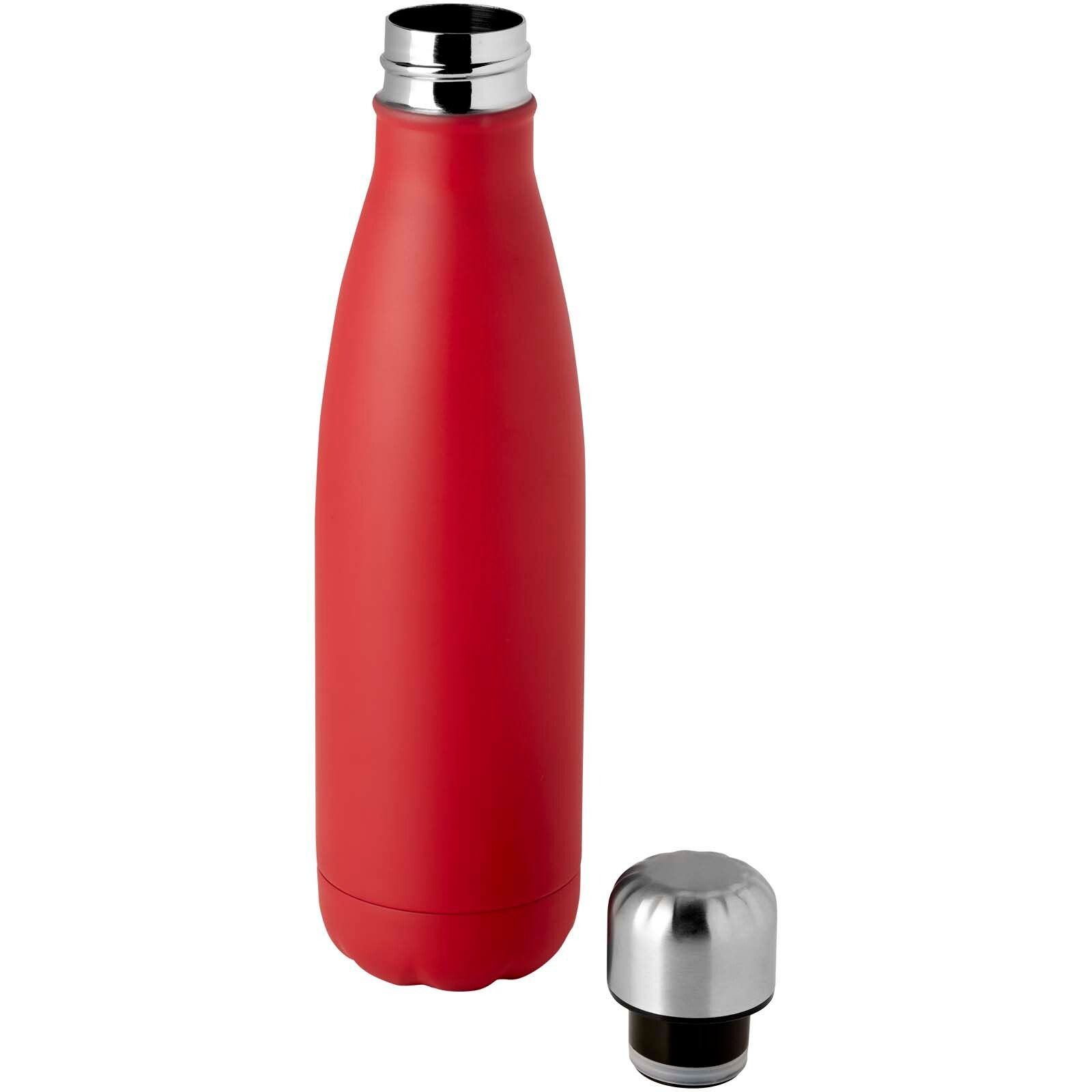 Cove 500 ml RCS-zertifizierte vakuumisolierte Edelstahlflasche - rot-561