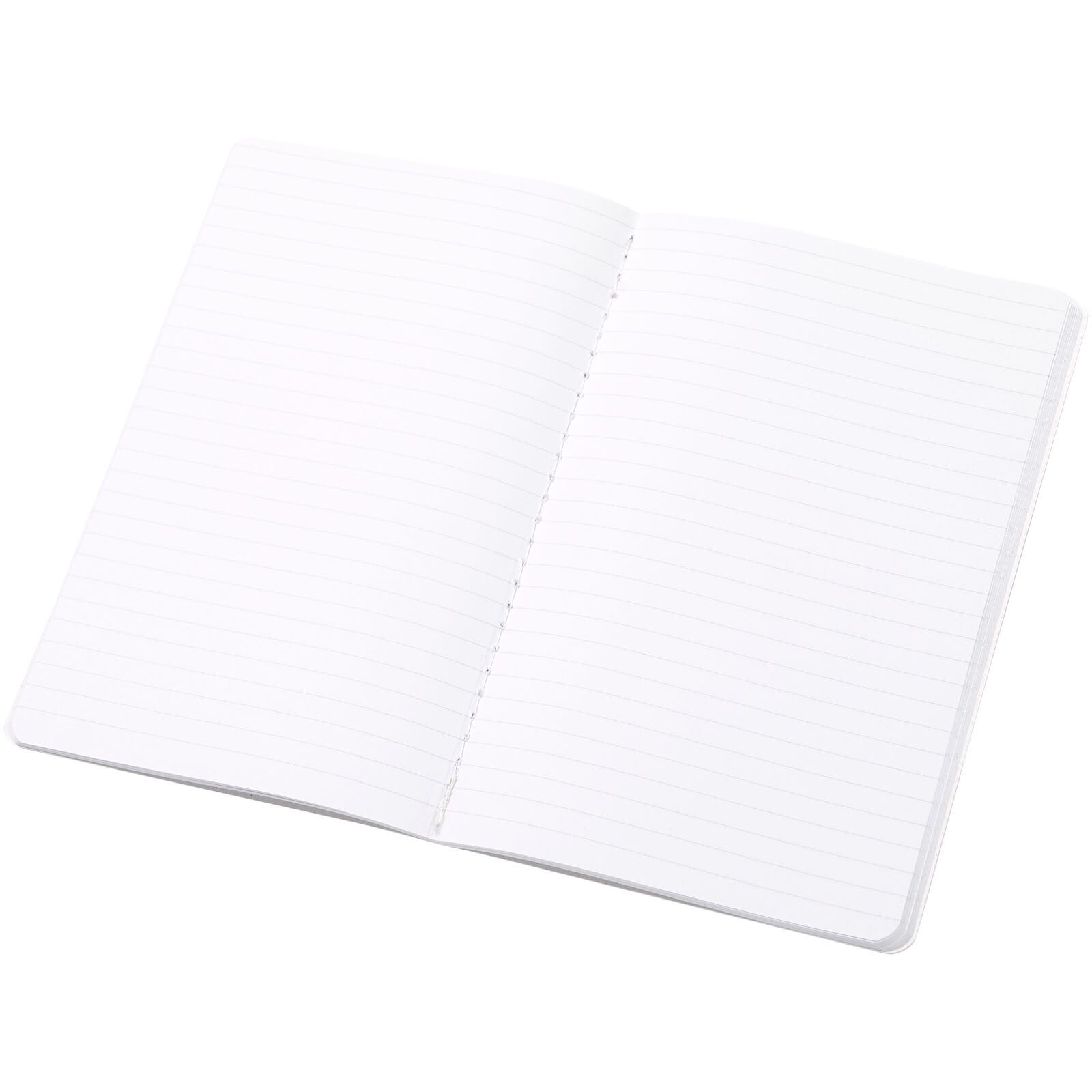 Fabia Notizbuch mit Cover aus Crush Papier - weiss-106