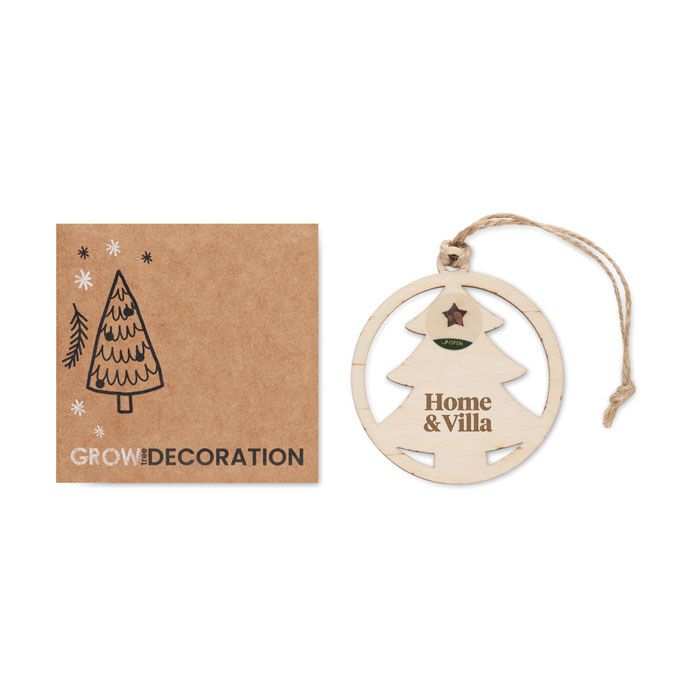 Weihnachtsschmuck Tanne ARSEED - holz-936