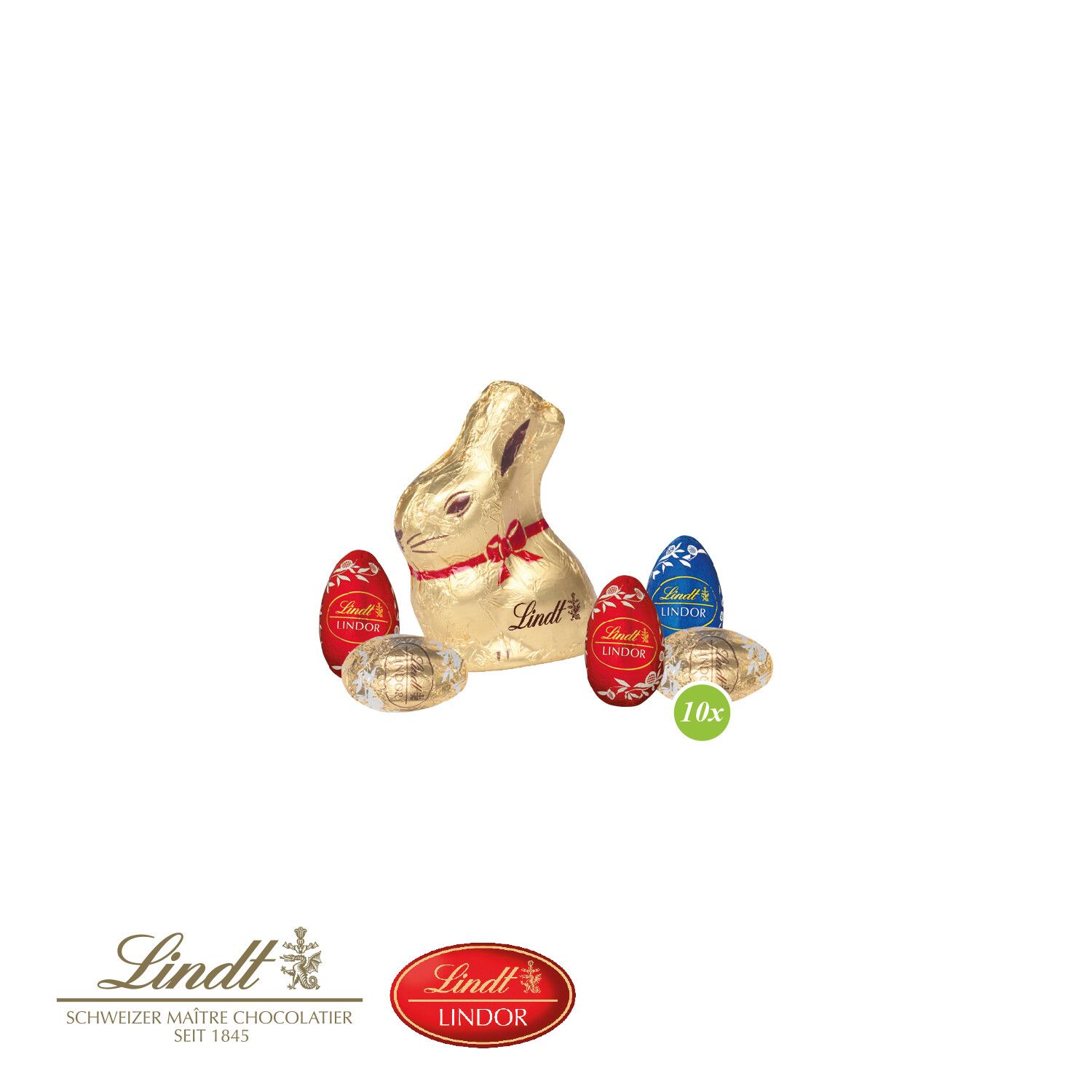 3D Präsent "Transporter" Ostern mit Lindt Schokoladenmischung-980