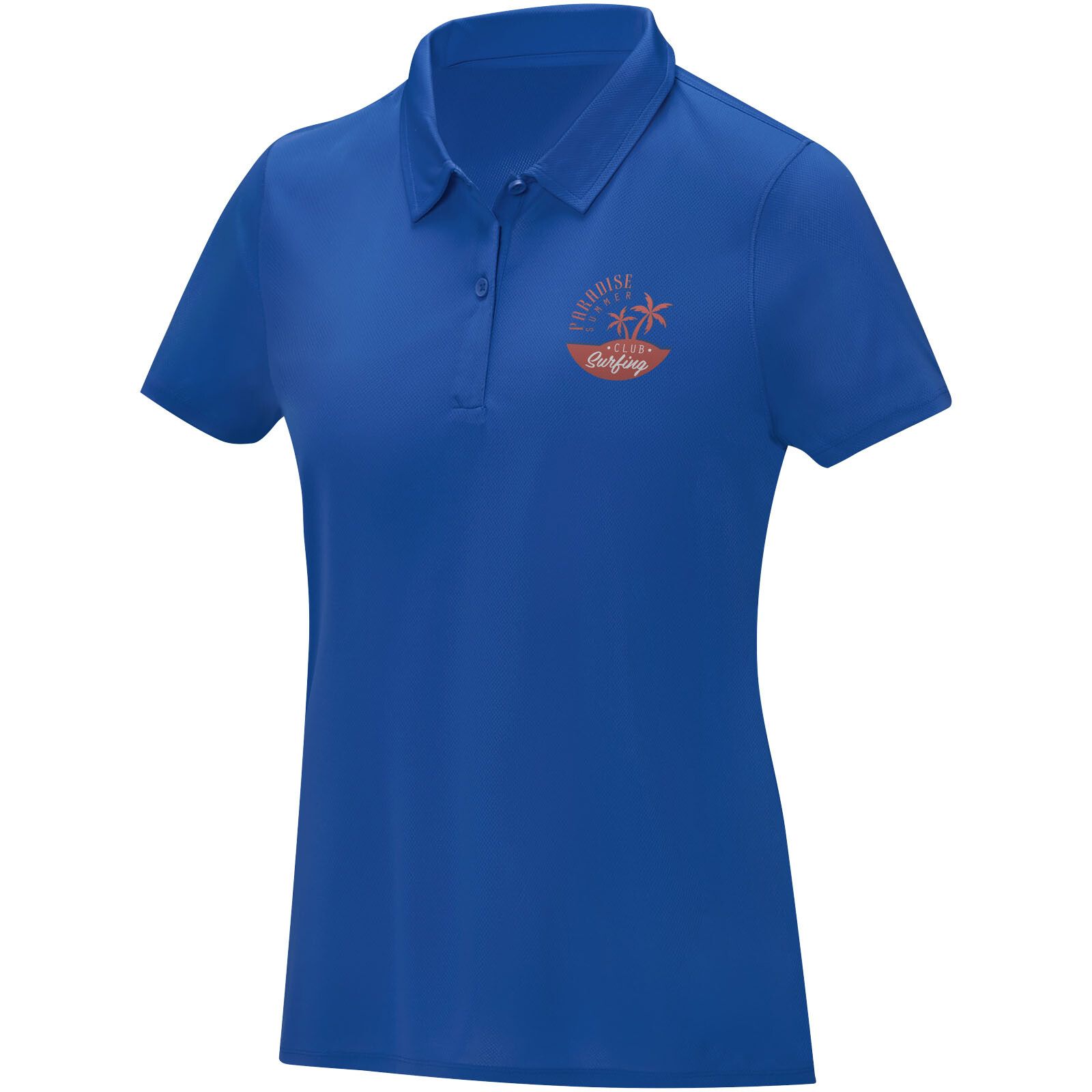 Deimos Poloshirt cool fit mit Kurzärmeln für Damen - blau - S-210