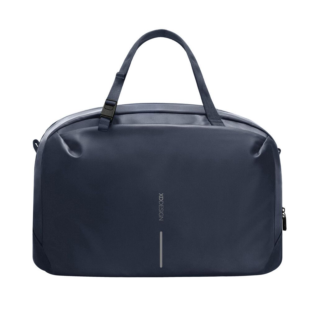 Urban wasserabweisende Wochenendtasche - navy blau-879