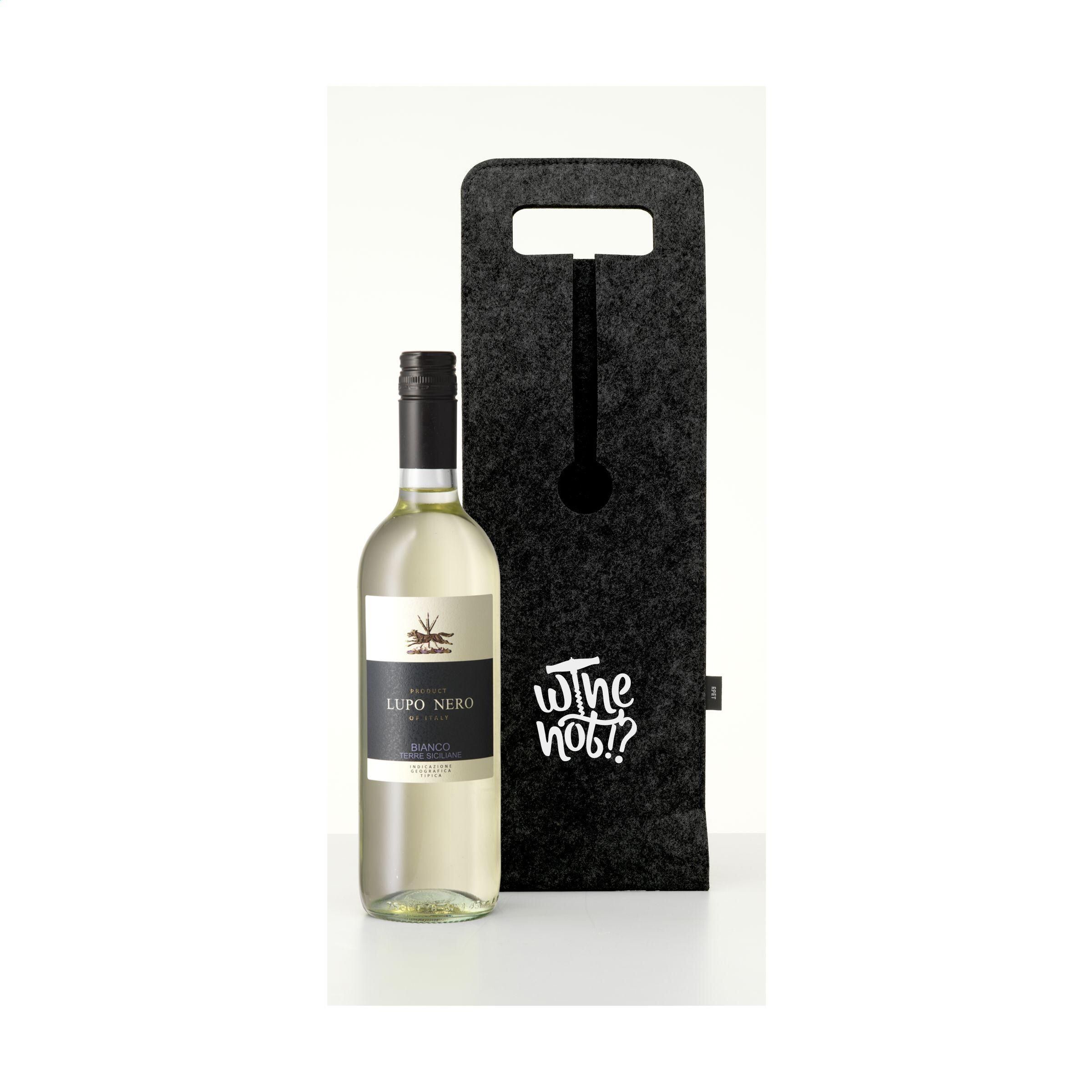 Wine Bag-to-Give GRS RPET Weintasche - schwarz-950