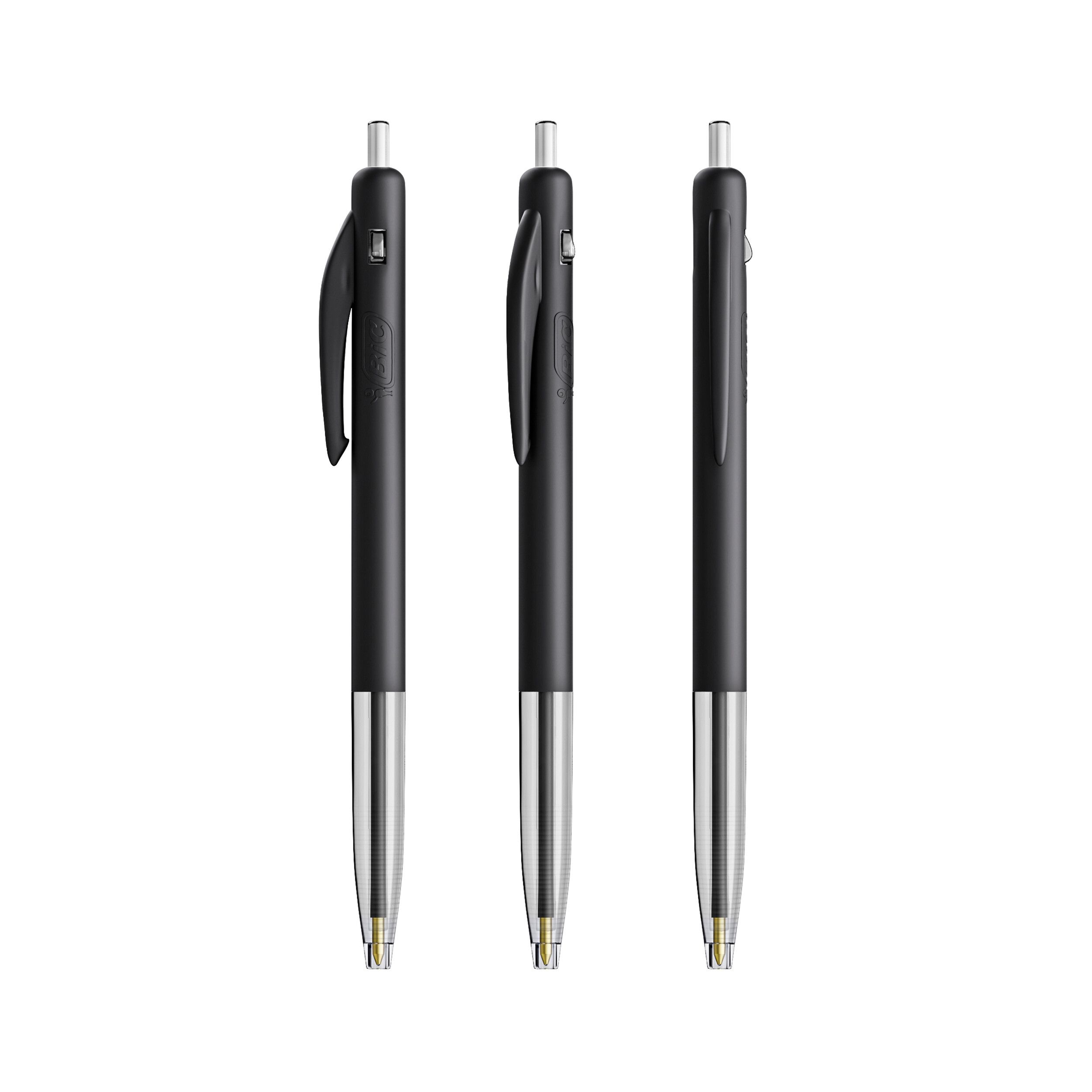 BIC® M10® Clic Kugelschreiber, Mine schwarz - schwarz-984