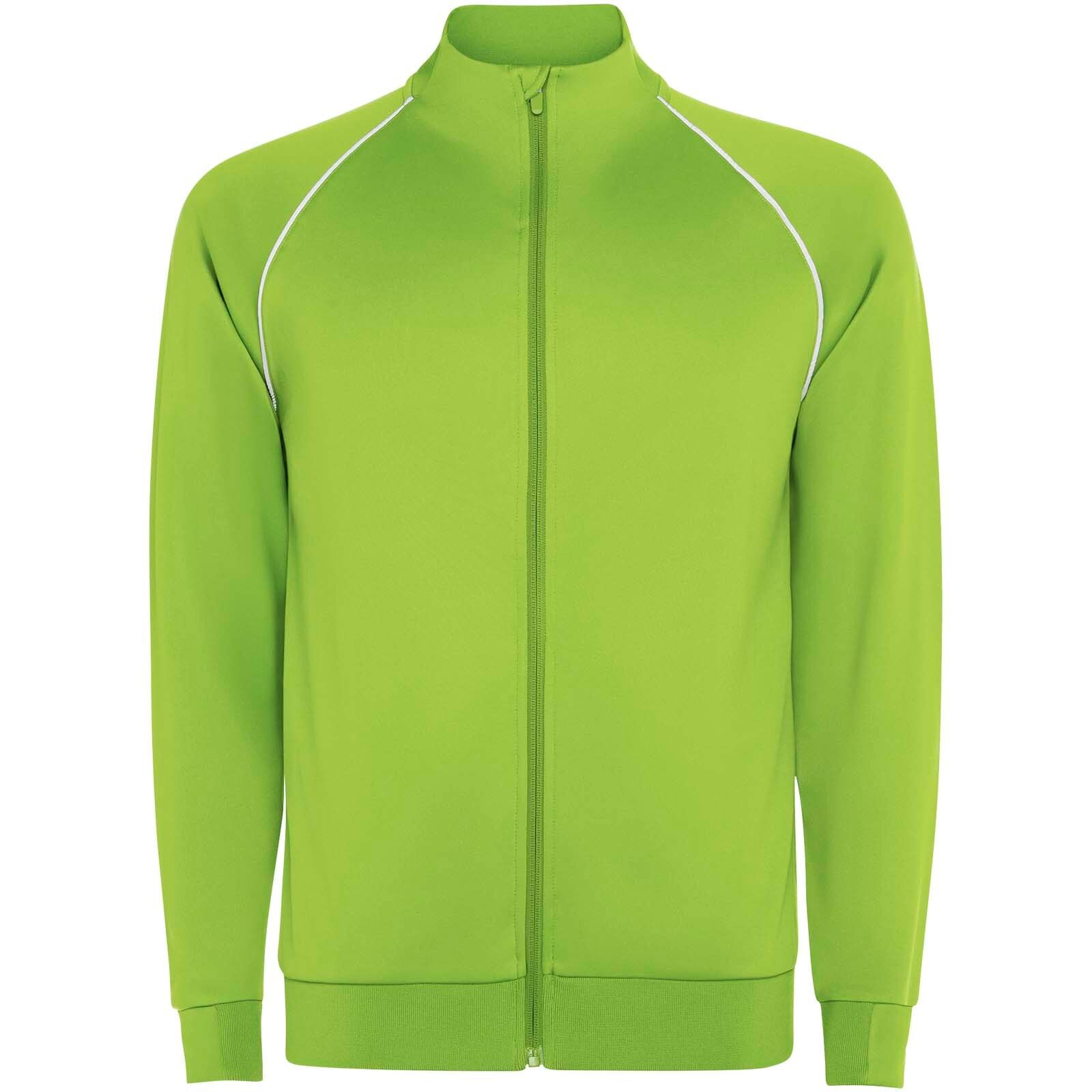 Valier Kinder Sweatshirt mit durchgehendem Reißverschluss - fluorgrün-651