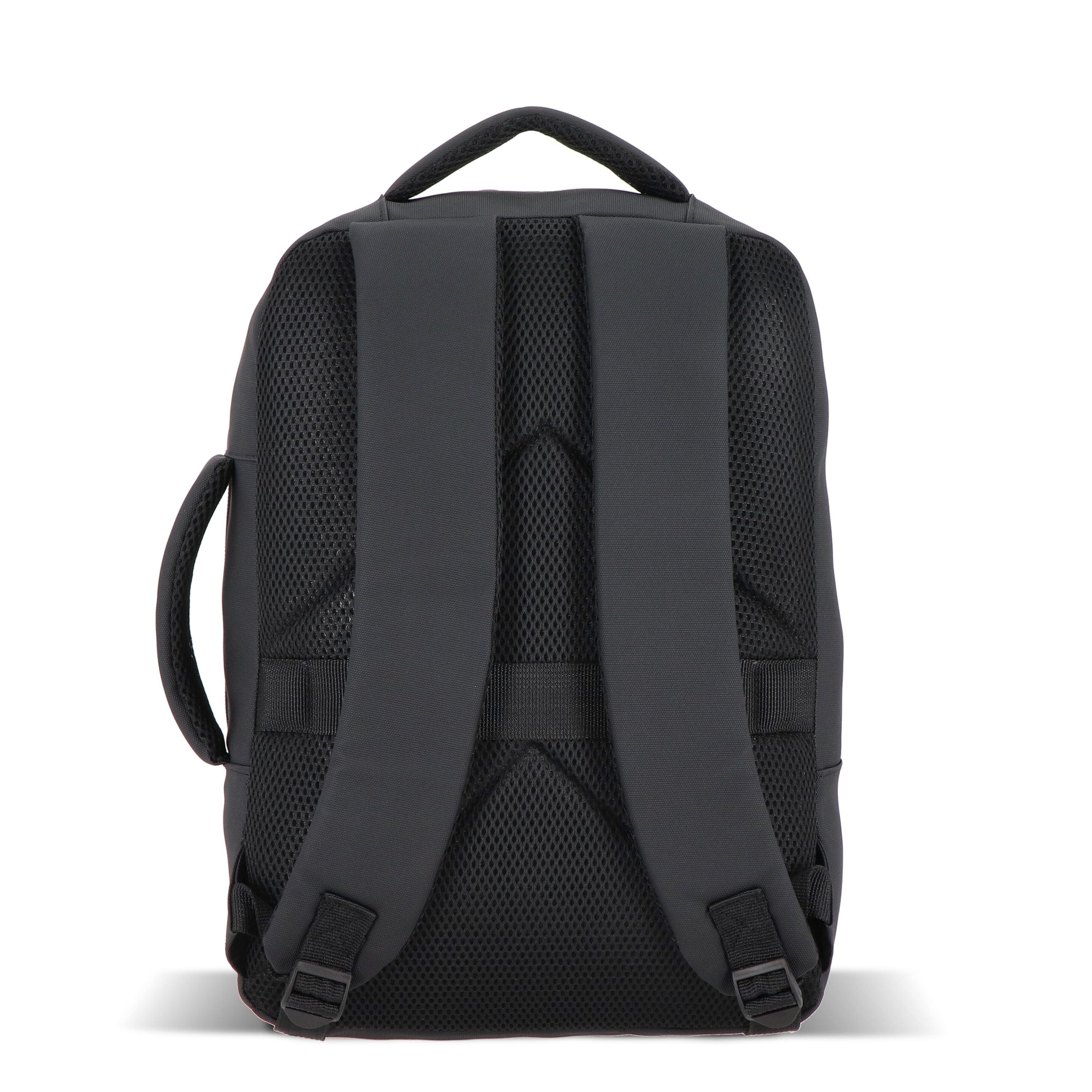 PU Osaka Laptop-Rucksack - schwarz-117