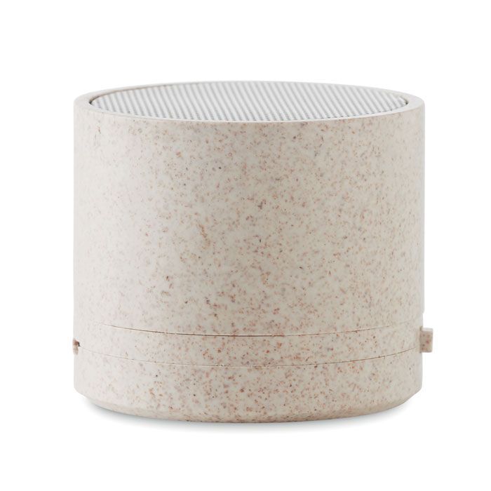 Wireless 5.0 Lautsprecher ROUND BASS+ - beige-89
