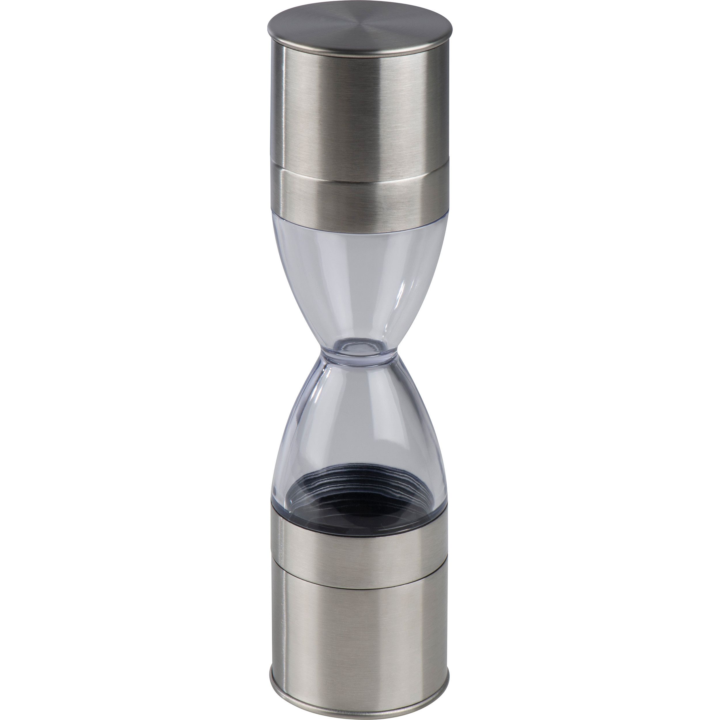 Salz- / Pfeffermühle Rom - silbergrau-425