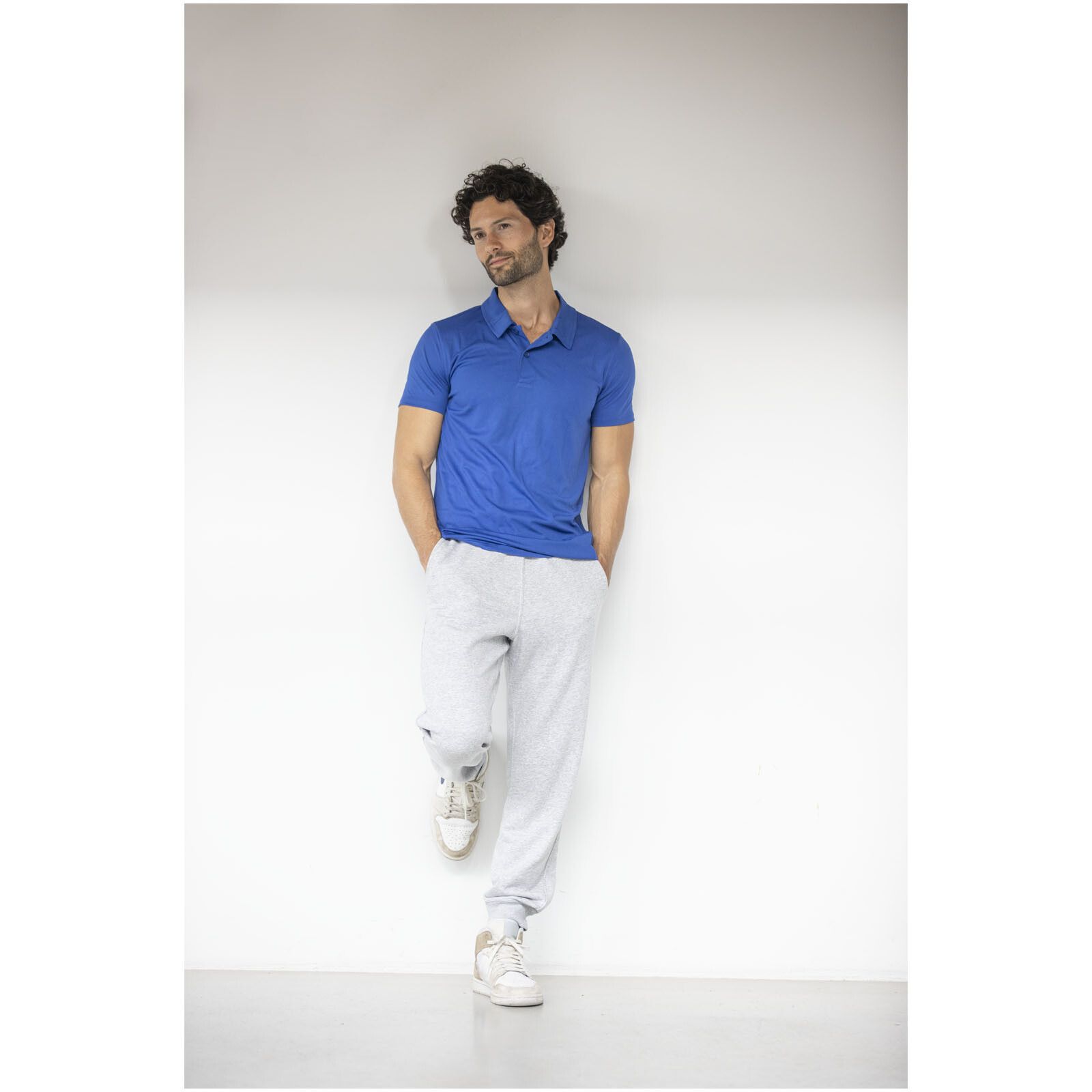 Deimos Poloshirt cool fit mit Kurzärmeln für Herren - blau - XS-994