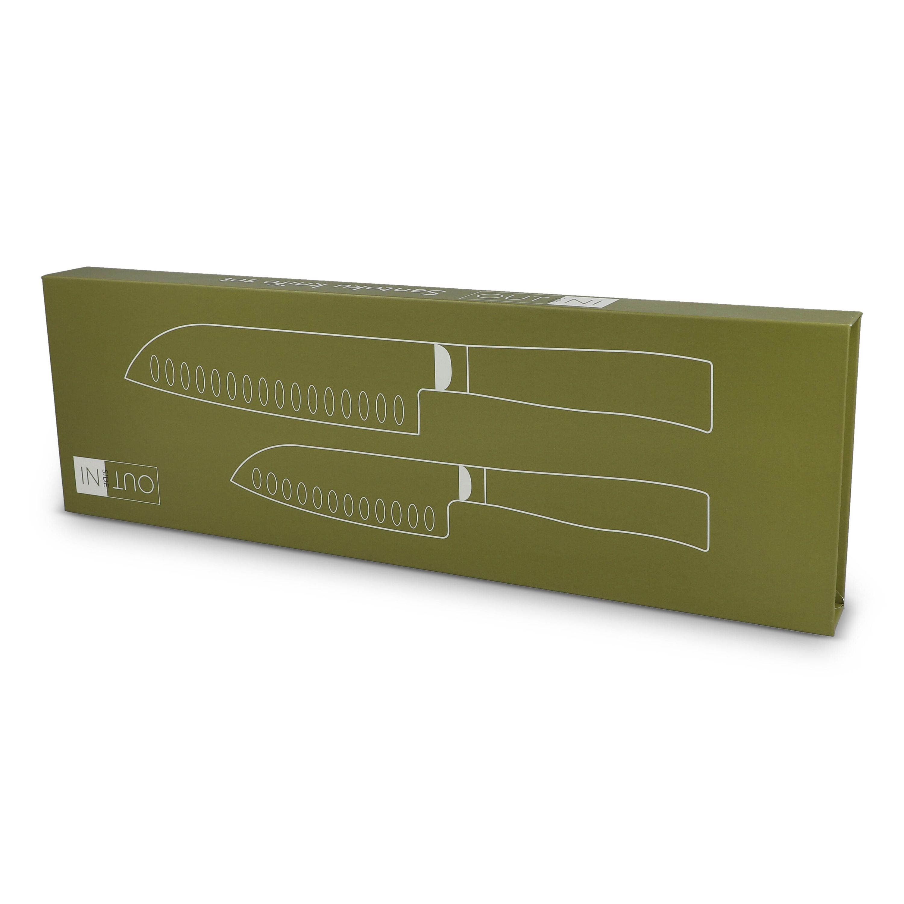 InSideOut Santoku 2tlg. Messerset Ravn - holz-156