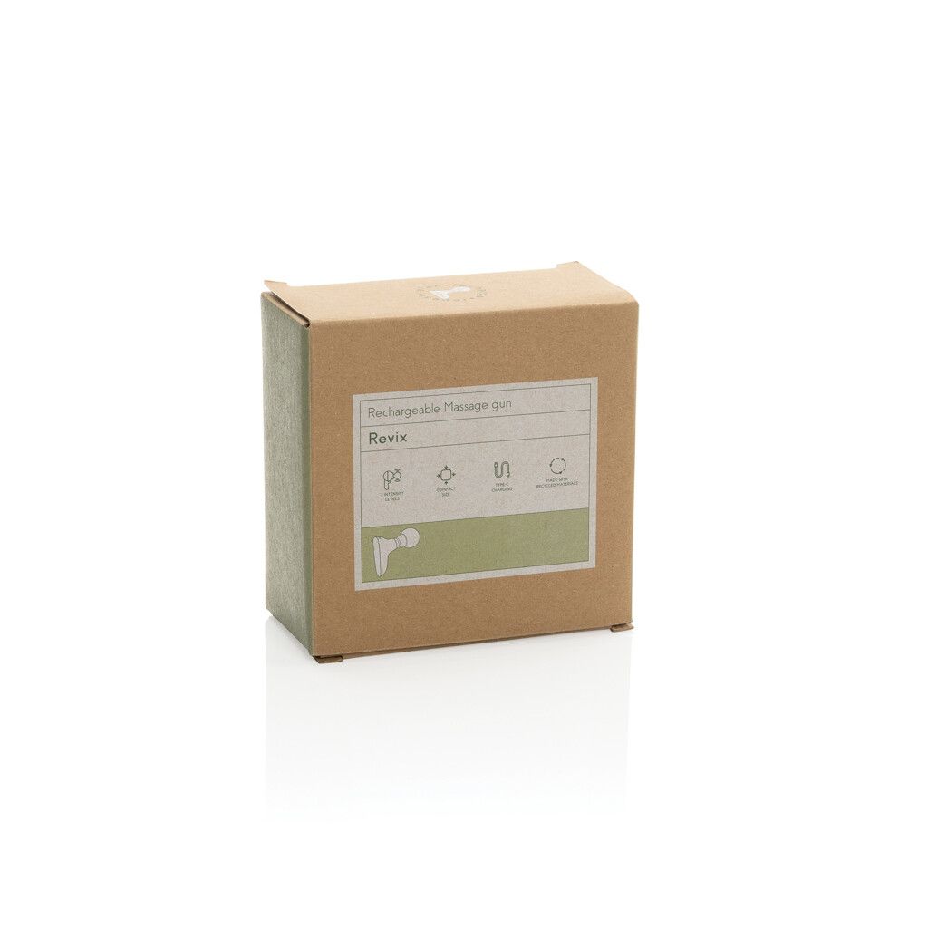 Revix Massage-Gun aus RCS recyceltem ABS - schwarz-16