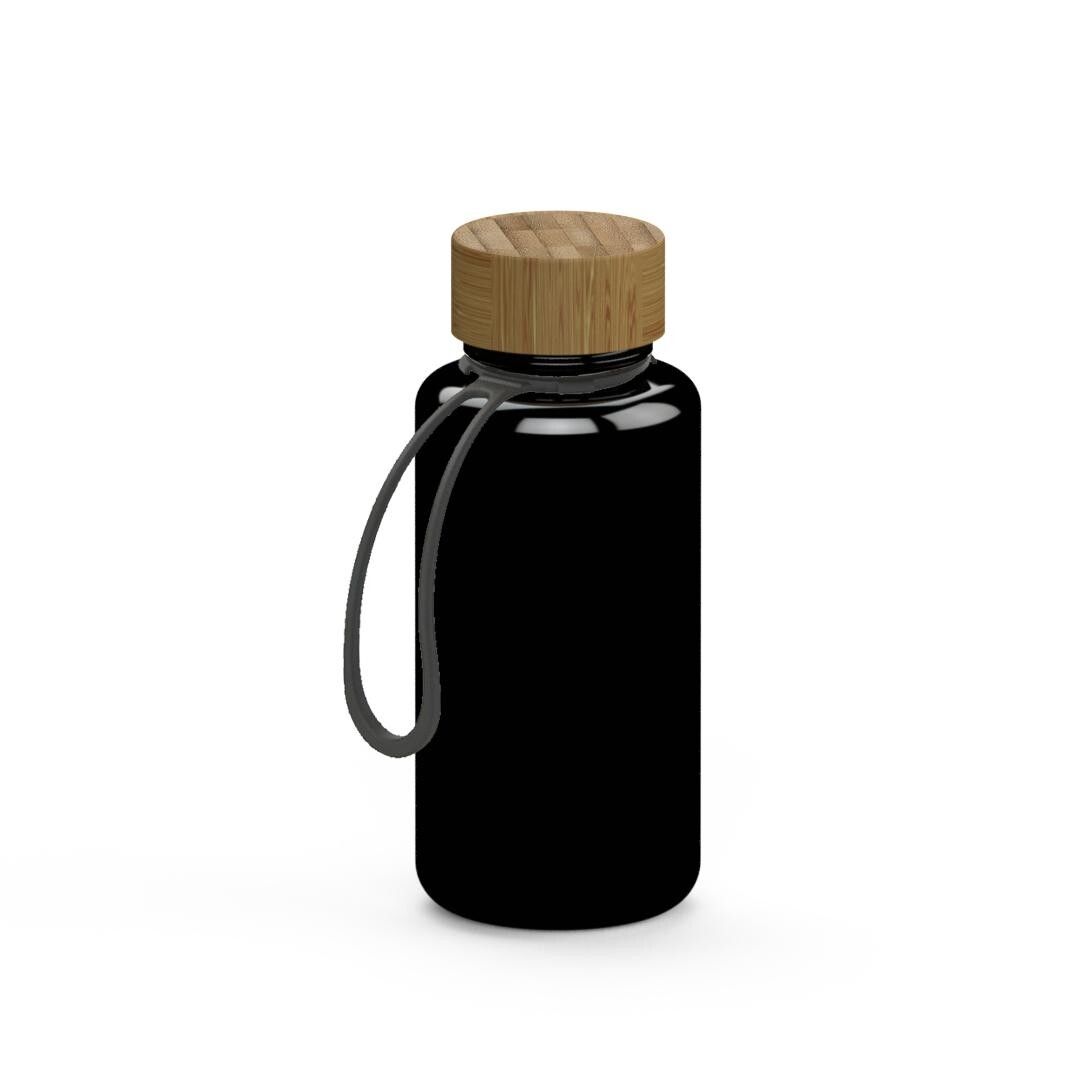 Trinkflasche Natural, 700 ml, inkl. Strap - schwarz-238