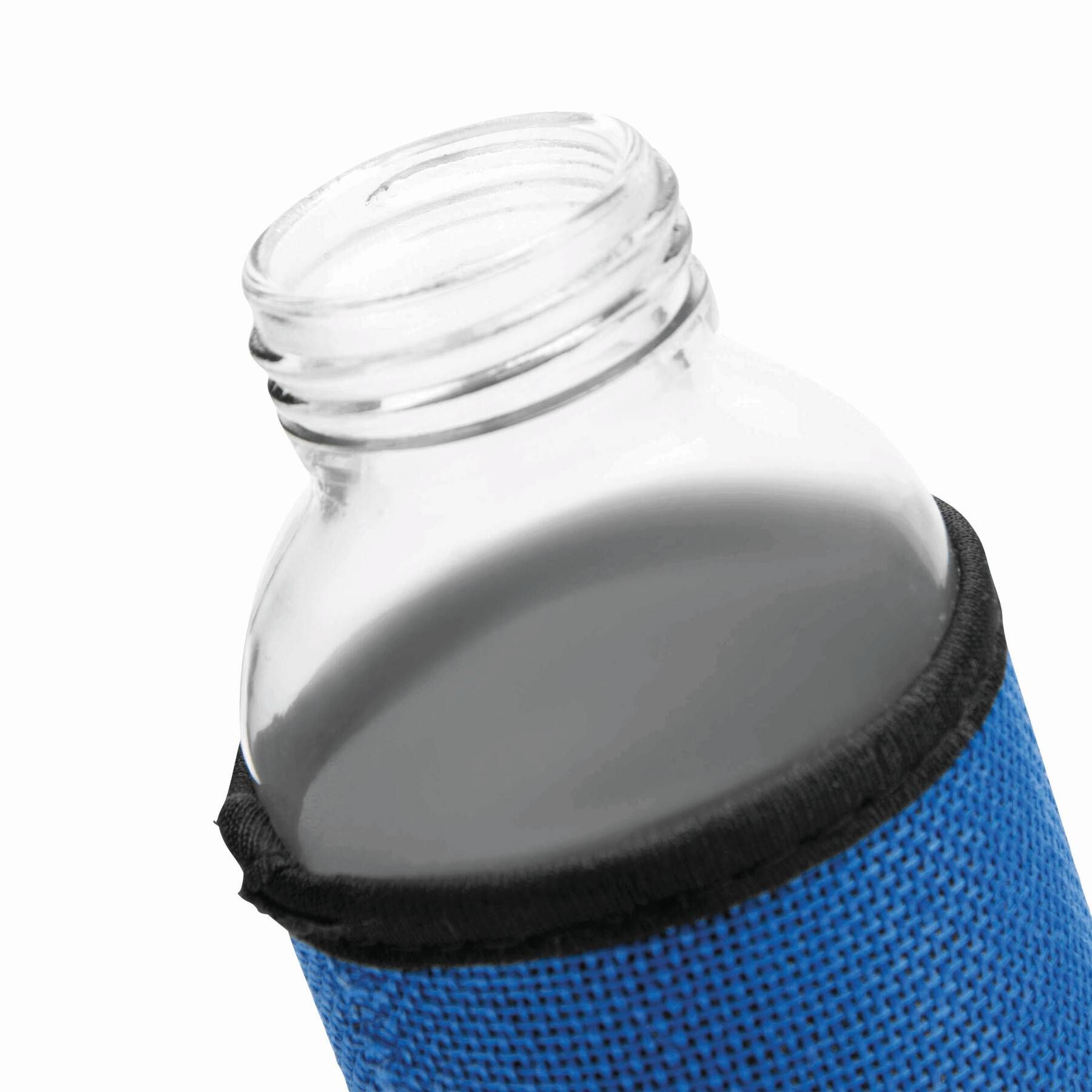 Glas-Trinkflasche TAKE JUTY - blau-971